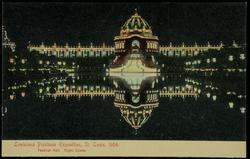 Louisiana Purchase Exposition, St. Louis, 1904. Festival Hall. Night Scene.