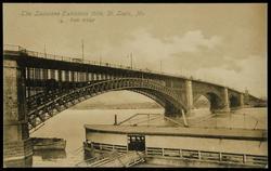 The Louisiana Exhibition 1904, St. Louis, Mo. 
Eads bridge.