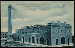 The Louisiana Exhibition 1904, St. Louis, Mo. 
Waterworks Pumping station.