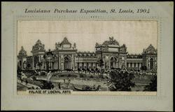 Louisiana Purchase Exposition, St. Louis, 1904 - PALACE OF LIBERAL ARTS.

