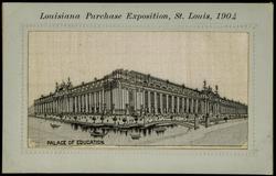 Louisiana Purchase Exposition, St. Louis, 1904 - PALACE OF EDUCATION.

