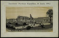 Louisiana Purchase Exposition, St. Louis, 1904 - PALACE OF FINE ARTS.

