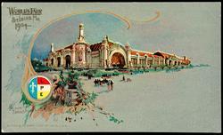 WORLD'S FAIR ST. LOUIS, MO. 1904. 
PALACE OF TRANSPORTATION.

