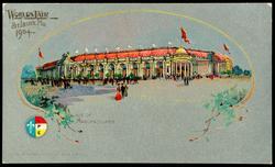 WORLD'S FAIR ST. LOUIS, MO. 1904. 
PALACE OF MANUFACTURES.

