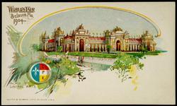 WORLD'S FAIR ST. LOUIS, MO. 1904. 
PALACE OF LIBERAL ARTS.
