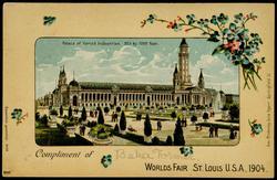 WORLD'S FAIR ST. LOUIS U.S.A., 1904. 
Palace of Varied Industries. 525 by 1200 feet.
