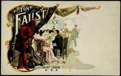 TONY FAUST ST. LOUIS U.S.A.

