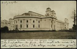ORIENTAL BUILDING. Lewis & Clark Exposition, Portland.

