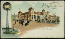 LEWIS & CLARK EXPOSITION Portland, Or. 1905. LIBERAL AND INDUSTRIAL ARTS PALACE.
