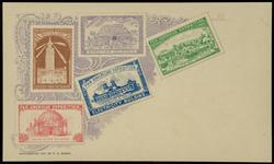 PAN-AMERICAN EXPOSITION. BUFFALO 1901.
ELECTRICAL TOWER AND FOUNTAIN. [brown]