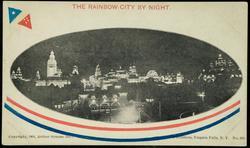 THE RAINBOW CITY BY NIGHT. 
