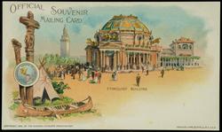 ETHNOLOGY BUILDING. Pan American Exposition, 1901. Buffalo, N.Y. U.S.A.

