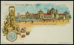 MANUFACTURES AND LIBERAL ARTS BUILDING. Pan American Exposition, 1901. Buffalo, N.Y. U.S.A.
