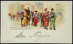 STREETS OF CAIRO. PAN-AMERICAN EXPOSITION 1901.
