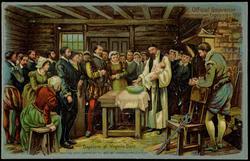 Baptism of Virginia Dare.