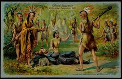 Pocahontas Saving the Life of John Smith.