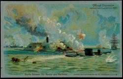 Battle Between the Monitor and Merrimac.