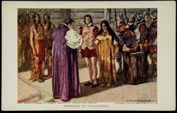 MARRIAGE OF POCAHONTAS.