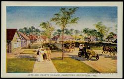 ARTS AND CRAFTS VILLAGE, JAMESTOWN EXPOSITION, 1907.