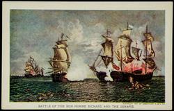 BATTLE OF THE BON HOMME RICHARD AND THE SERAPIS.