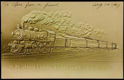 1907 JAMESTOWN EXPOSITION FLYER 1907
