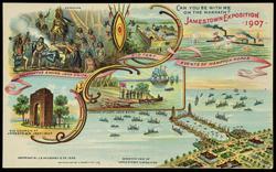 CAN YOU BE WITH ME ON THE WARPATH? JAMESTOWN EXPOSITION -1907