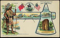 NOTHING EQUALS THE WARPATH AT JAMESTOWN EXPOSITION -1907