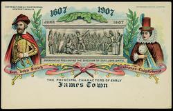 THE PRINCIPAL CHARACTERS OF EARLY James Town. Capt. John Smith, Pocahontas-Lady Rebecca