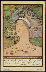 1607 POCAHONTAS - JAMESTOWN EXPOSITION NORFOLK, VIRGINIA - MAY TO DECEMBER 1907