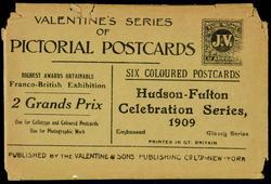 SIX COLOURED POSTCARDS Hudson-Fulton Celebration Series, 1909