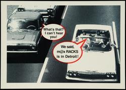 What's that? I can't hear you! We said, m@x RACKS is in Detroit!