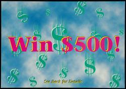 Win $500!