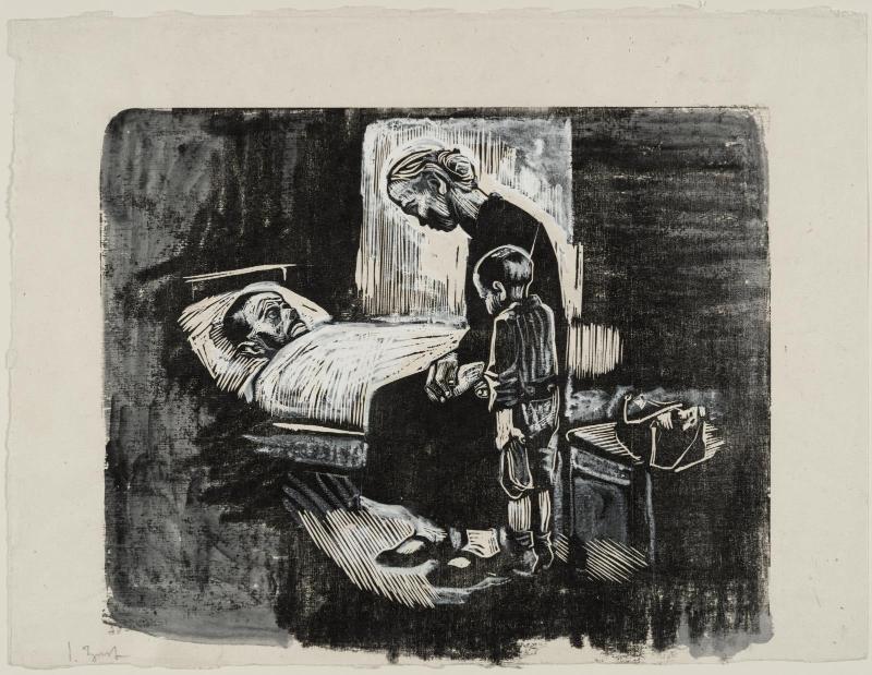 A visit to the hospital, 1929