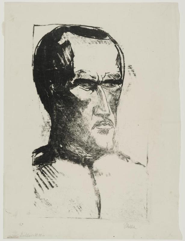 Portrait of M. H. (Manfred Heckel)