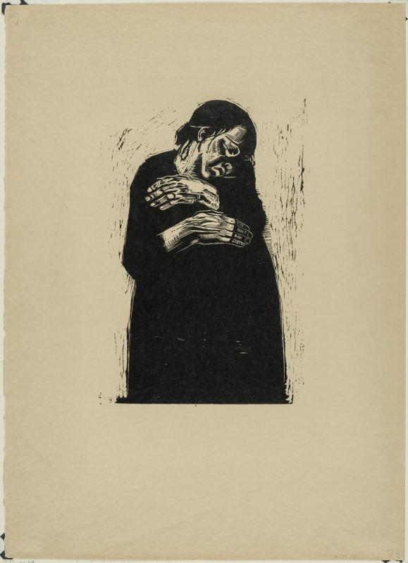 Seven Woodcuts on War: The Widow I (Cover)
