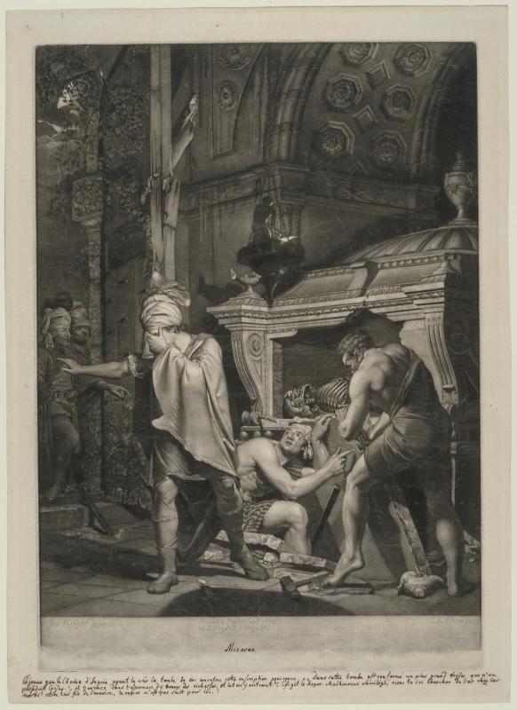 Miravan Opening the Tomb of his Ancestors