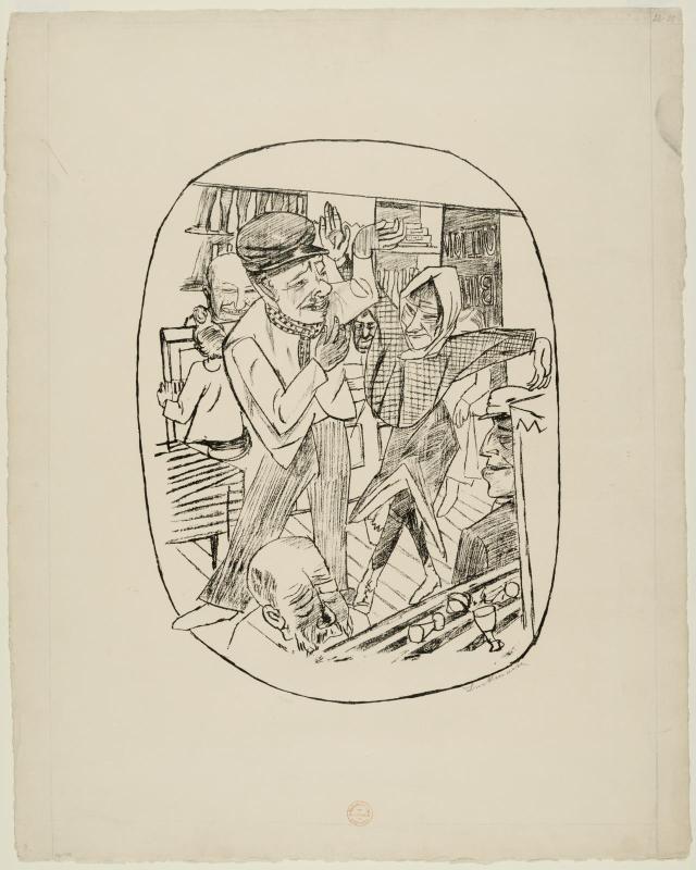 Tavern; plate 9 of Berliner Reise