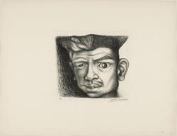 Man's Head (Self-Portrait)