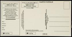 1er SALON DE LA CARTE POSTALE MODERNE - NANTES