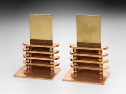 "Octaball" bookends (pair)