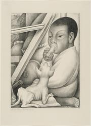 Boy and Dog
