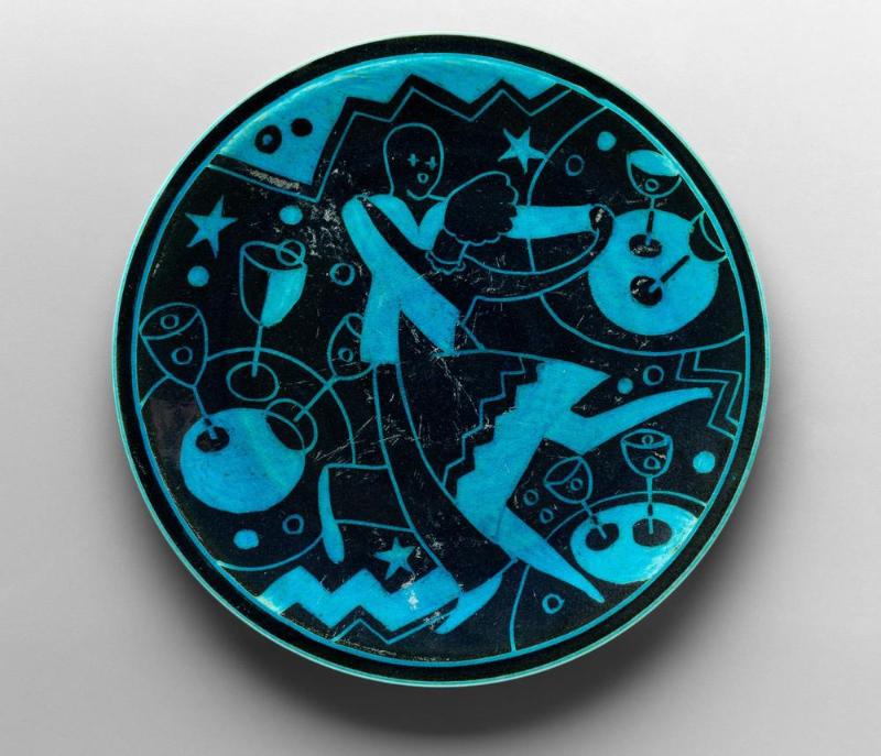 "Danse Moderne" plate