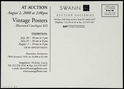 AT AUCTION - Vintage Posters
