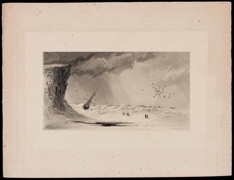 India proofs of illustrations for "Arctic Explorations in the Years 1853, '54, '55"