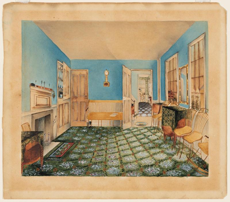 View of the interior of a room