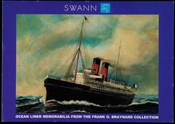 AT AUCTION Ocean Liner Memorabilia from the Frank O. Braynard Collection

