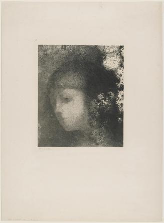 Head of a Child with Flowers