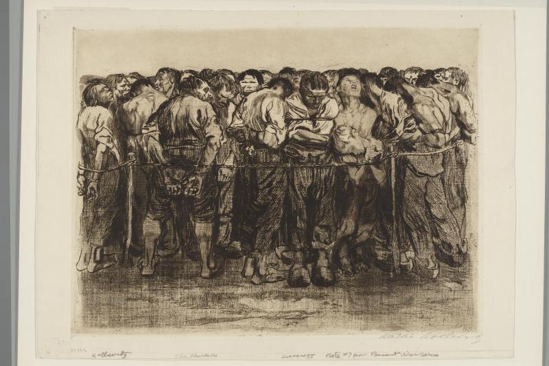 Die Gefangenen (The Prisoners), plate 7 from the cycle Bauernkrieg (Peasants' War)