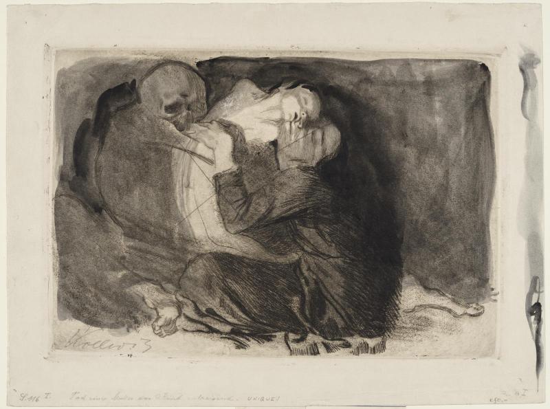 Tod einer Mutter das Kind Entreissend (Death Wresting a Child From its Mother)