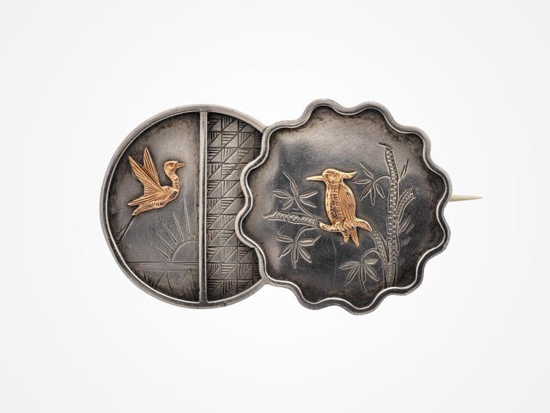 Bird brooch